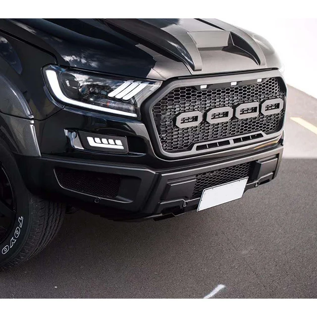 
Pick Up 4X4 Car Accessories Front Bumper Body Kits For Ford Ranger 2012-2018 T6 T7 T8 Upgrade To 2019 Raptor 