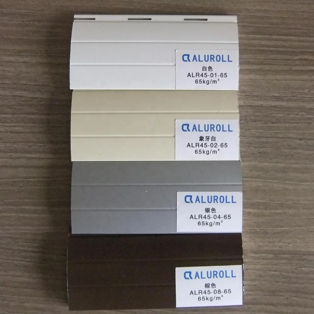 Aluminium Foam Filled Profile Roller Shutters for Sun Shading