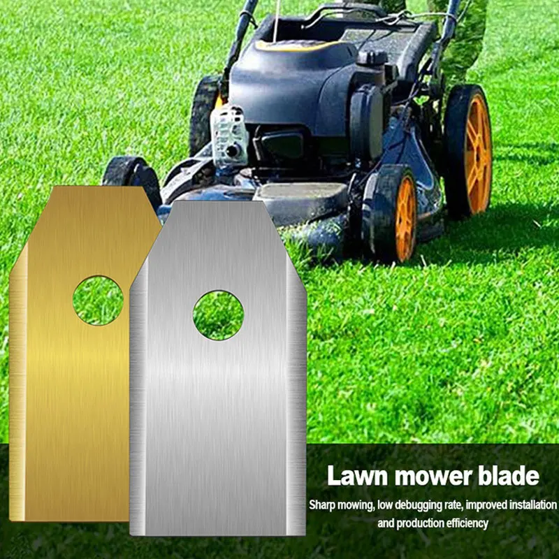 Quickly and shapely lawn mower blade serrated sickle section