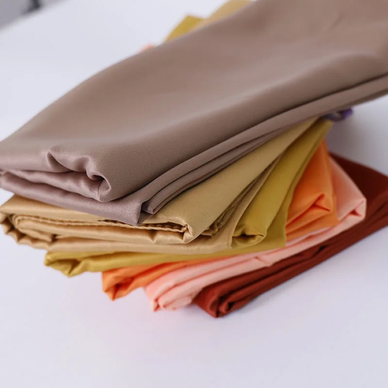 Shiny satin plain shemagh scarf muslim hijab big size women