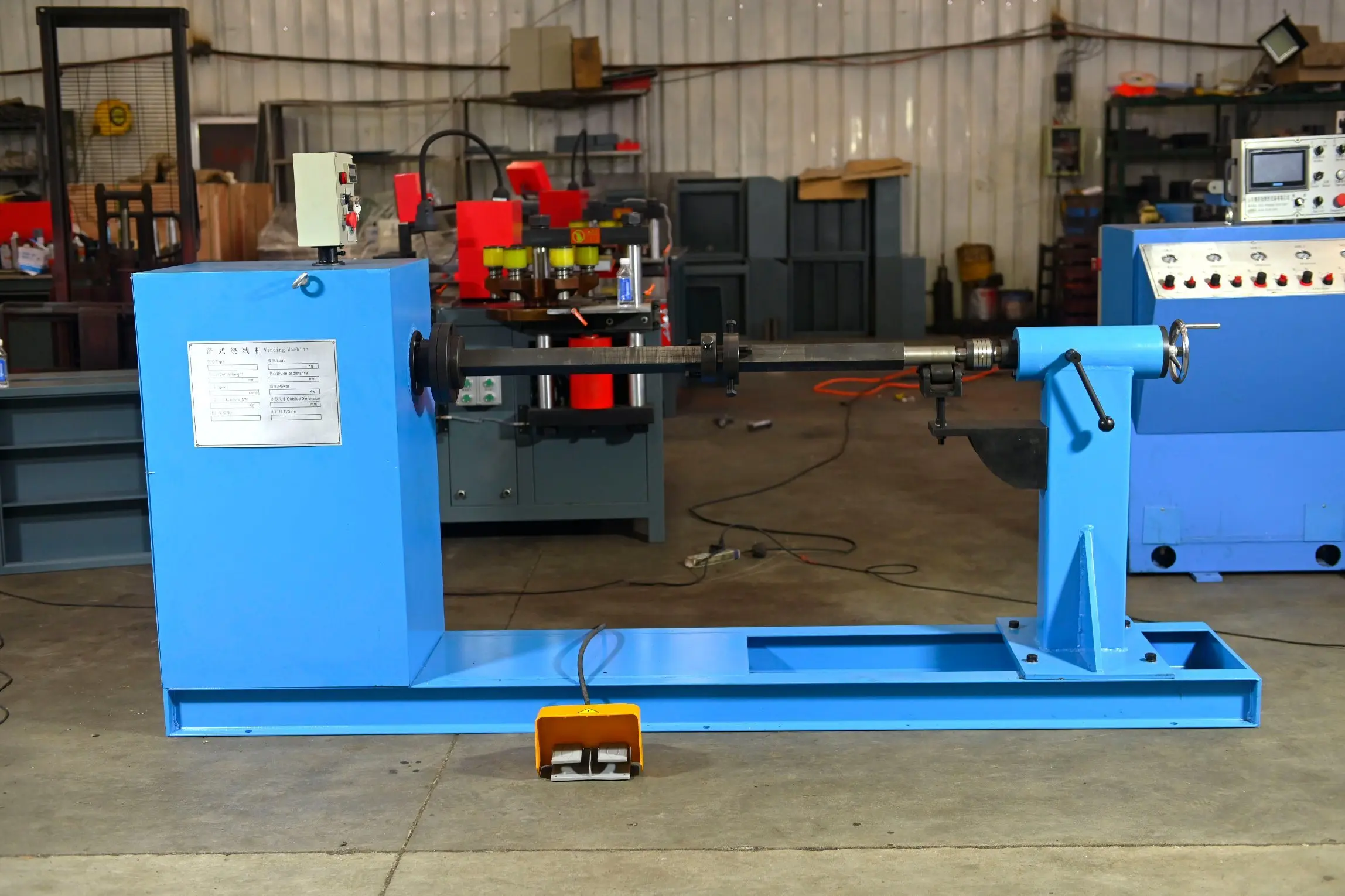 Transformer Automatic Winding Machine CNC Horizontal High and Low Voltage Metal for Copper 0-240 R/min DSRX-800 Provided 0.01mm