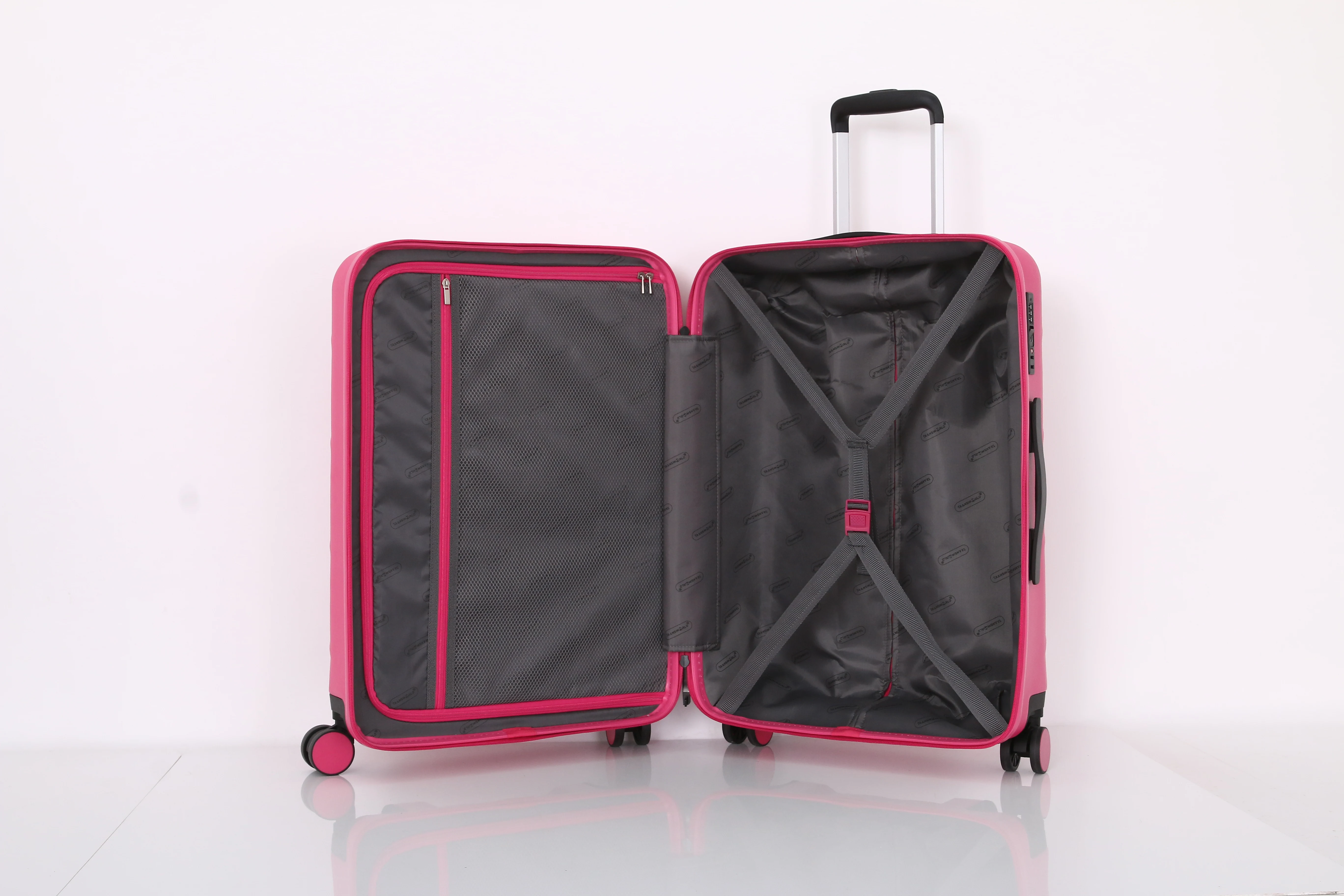 Hard side Trolley 4 Spinner Carryon Cabin Custom Size Suitcases Beautiful Bags Luggage Sets