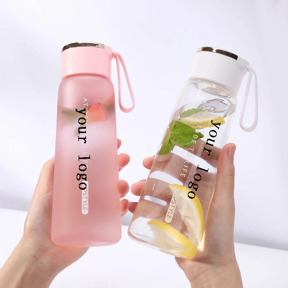Factory Price Bpa Free Multi Color Clear Transparent And Frosting Direct Drinking Plastic Water Bottles With Custom Logo