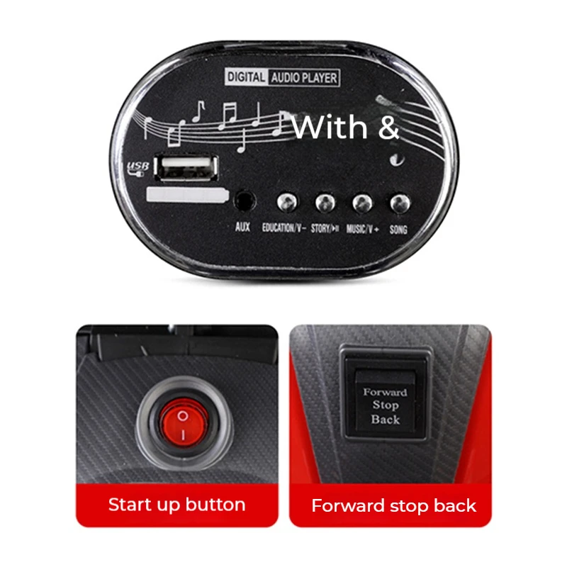 New Style Ride-On Car 3 Wheels With Remote Control Electric Motorcycle For Kids