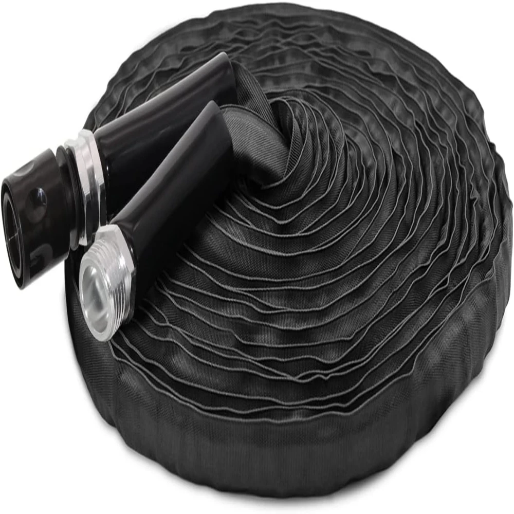 50FT Non-Expanding Garden Hose, Lightweight, Ultra Flexible, Durable, Kink-Free Garden Hose, RV, Marine and Camper Hose