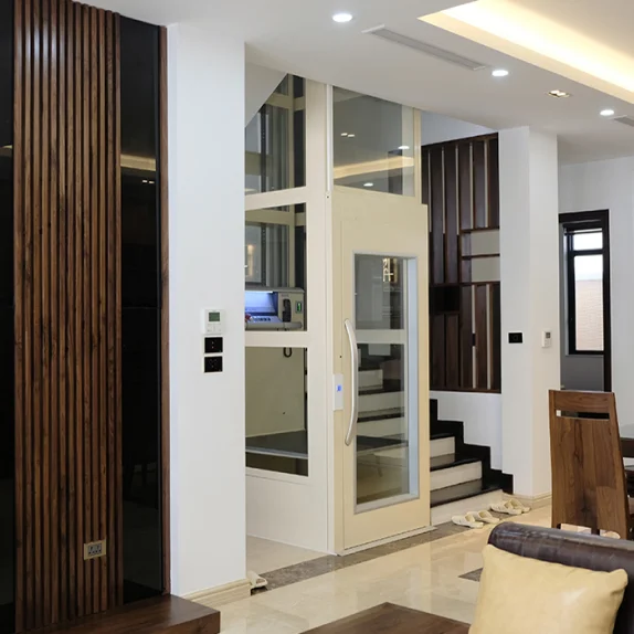 FUJIZY China Home Elevator  Synchronous Steel Stainless Item  for old people VVVF system