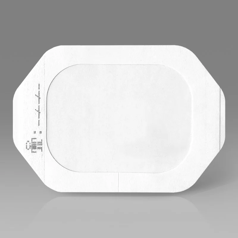 Waterproof polyurethane film wound dressing with cotton pad, skin puncture bandage china