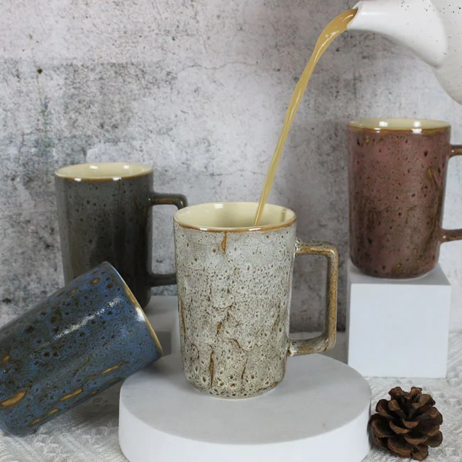 15 OZ Nordic Ceramic Coffee Mug Manufacturer With Logo Supplier Custom Coffee Mugs Personalised Customizable Wholesale Mug Cup