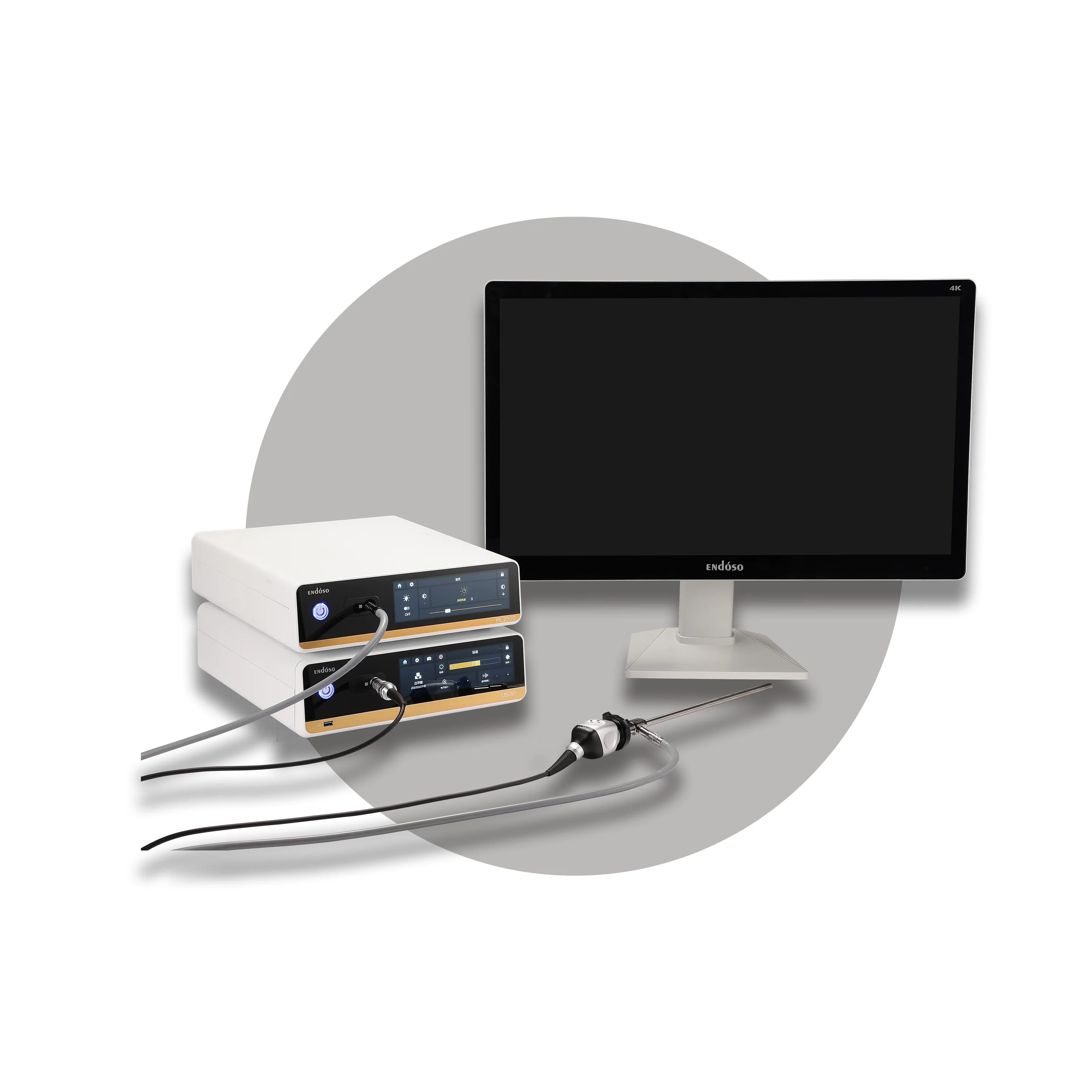 Touchscreen Medical Imaging Equipment 7 inch Endoscope System 4k Endoscope Camera for Laparoscopy ENT Athroscopy  with CE