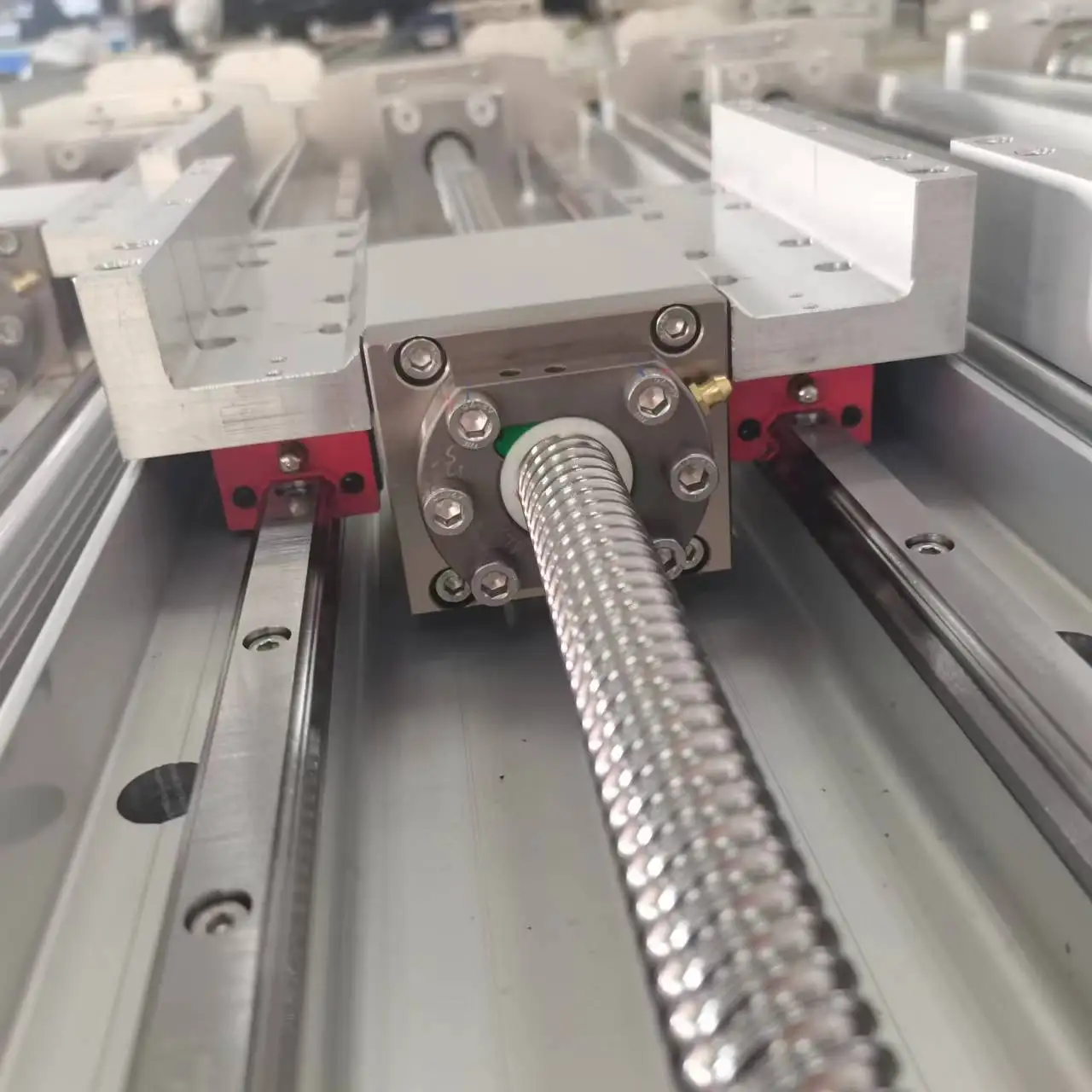 New Cnc heavy payload helical rack and pinion cnc rack and pinion drive linear module for XYZ gantry robot