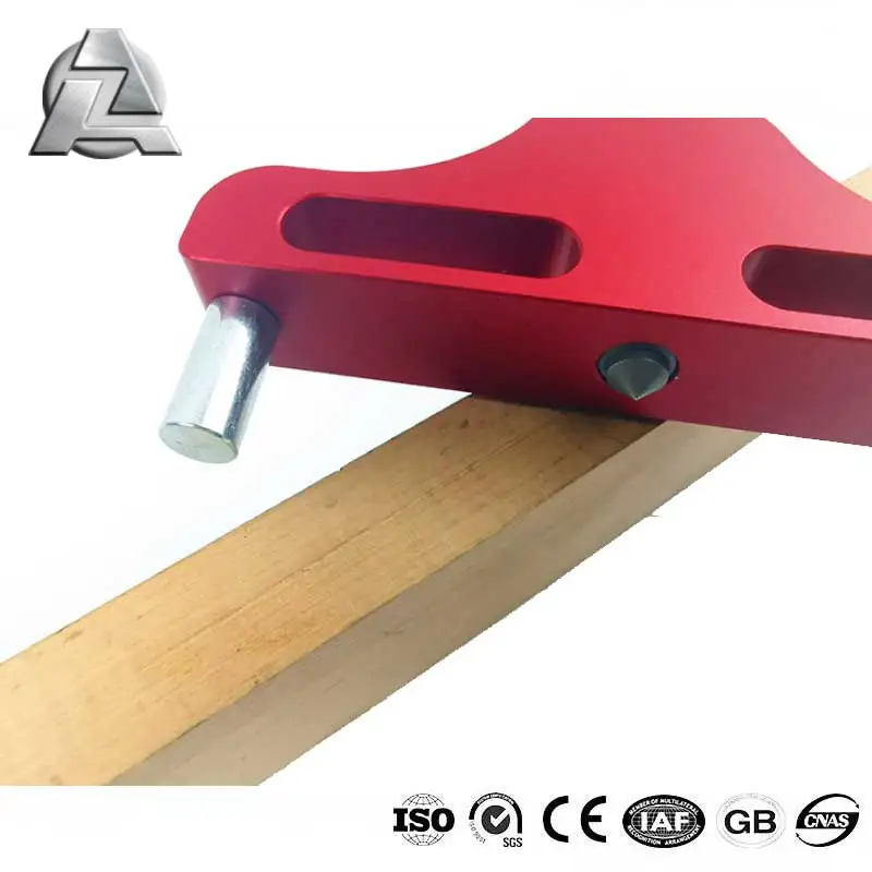 Aluminium Alloy Center Scriber Mark Finder Woodworking Center Line Marking Tools 95mm Measuring Range For Woodworking Carpentry