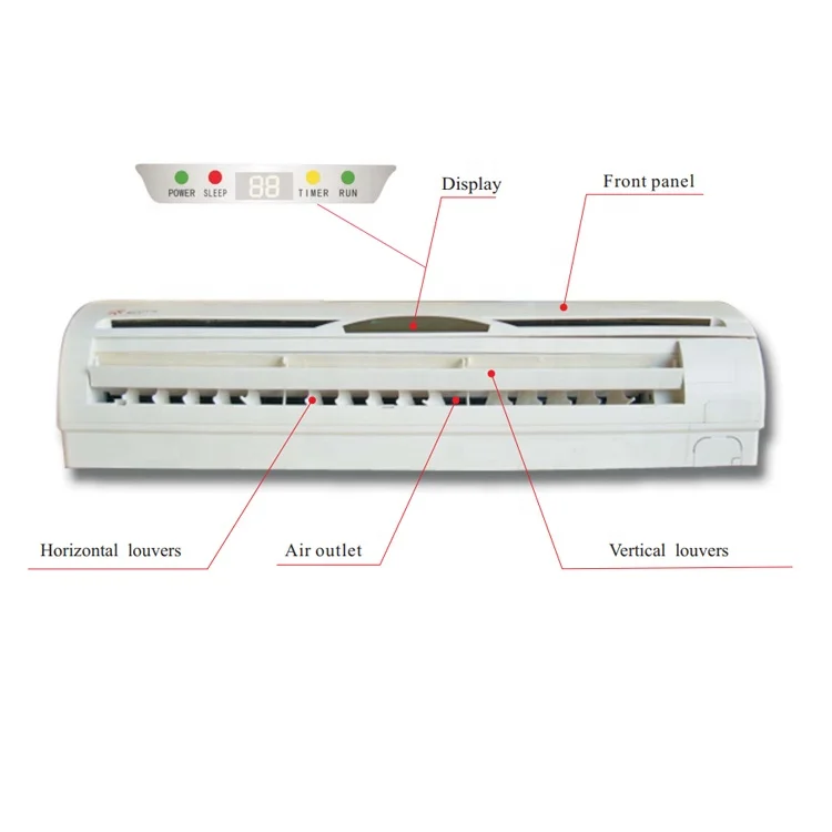 Hisense Midea  1hp air Conditioners of Split Type Aircon air Conditioning System 9000btu Gas R410a R32 EURO 220v
