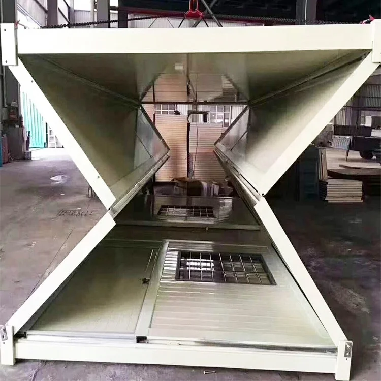 Manufacturer Direct Sale Easy Installation Folder House Modern Cheap Prefab Homes folder house