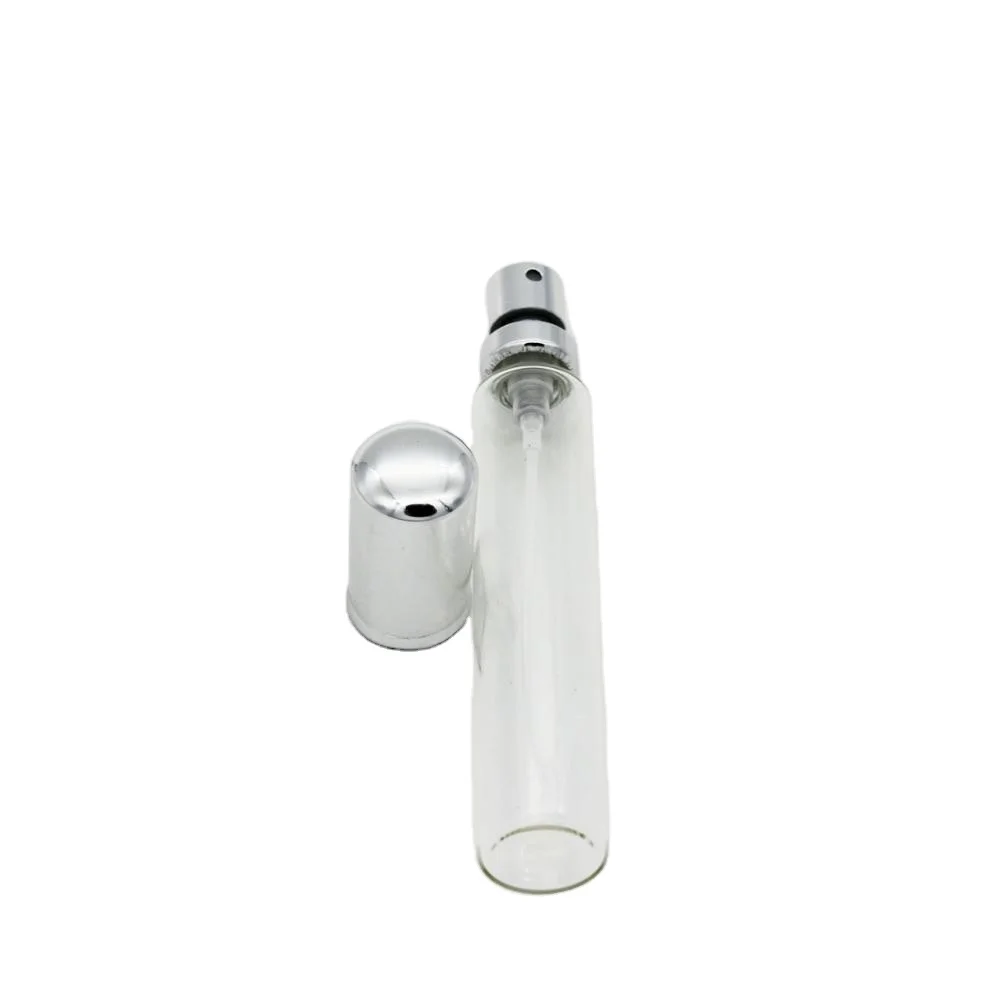 customizable portable pocket empty clear spray tube glass 20ml perfume bottle