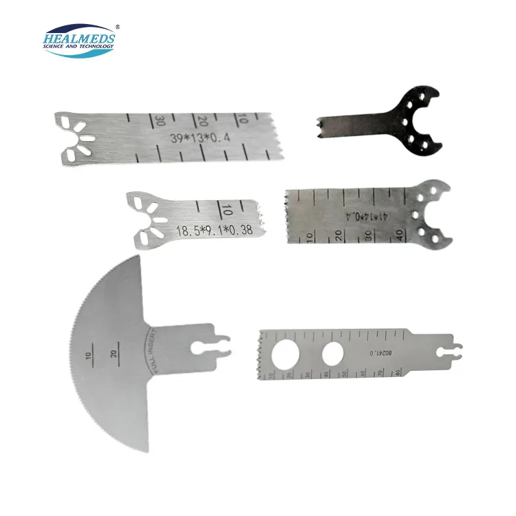 Orthopedic medical device surgical instruments hall ortopedic micro oscillating saw cutting surgery stryker sagittal saw blades