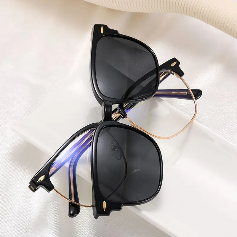 Fashionable Retro Frame Monturas 81012 Eyeglasses De Lentes De Mujer Gato Con Photocromatic Marcos TR90