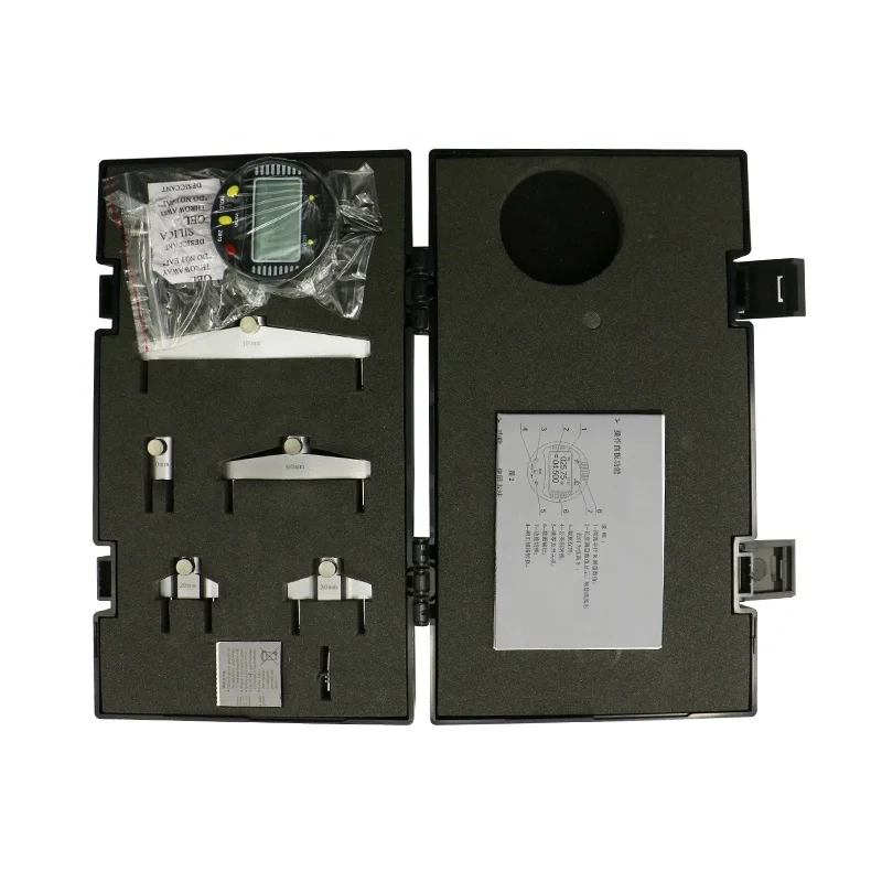 High accuracy Digital radius gauge Dial Indicator digital radius indicator with 5 changeable measuring jaw Digital Indicator