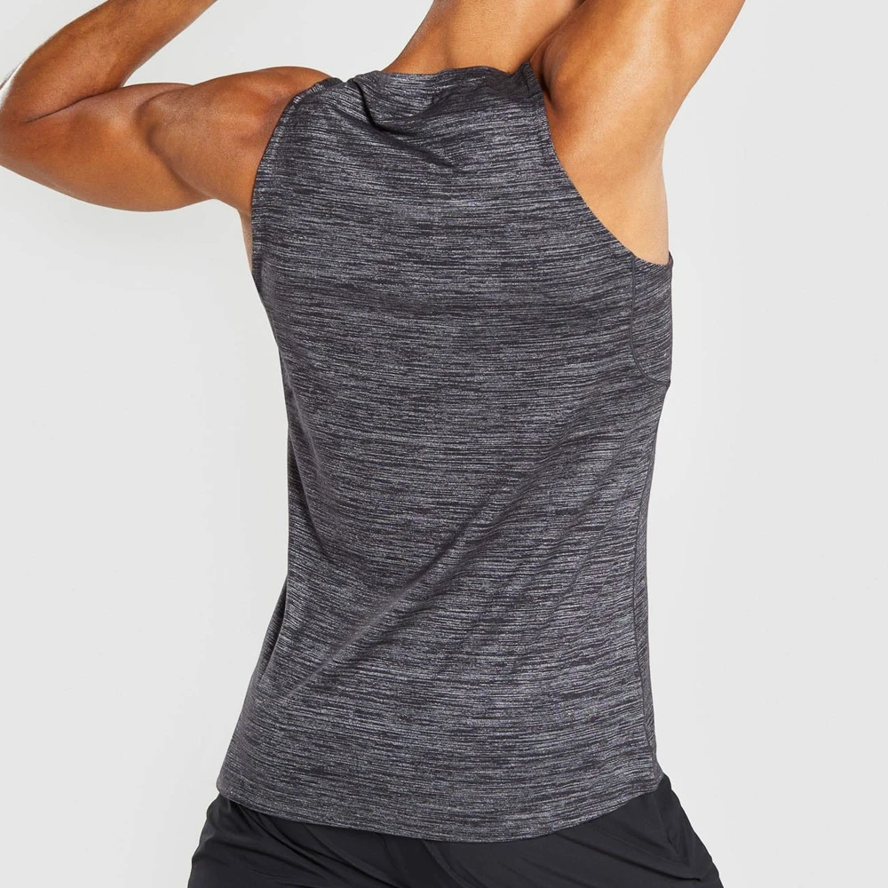 Athletic Wear Solid Color Nylon  Fabric Breathabletight Movement Tank Top Wholesale From China