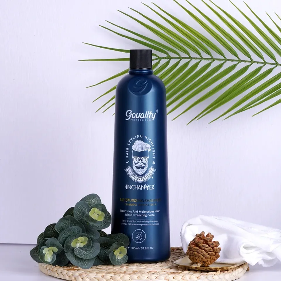 ENCHANTER Private Label Keratin Treatment Hair Care Styling Set Pure Protein Hair Shampoo And Conditioner Set