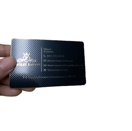 Дешевые NFC213 Nfc карты матовая черная простая заготовка