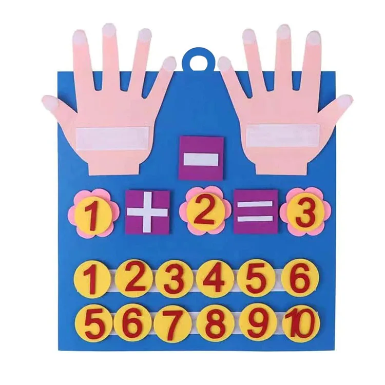 Felt Teach Children Diy Weaving Early Education Toys Montessori Teaching Aids To Learn Hands On Math Toy Supplies