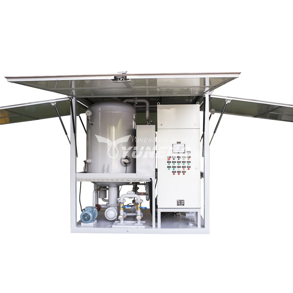 For Power Transformer Double Stage Vacuum Transformer Oil Filtration Machine