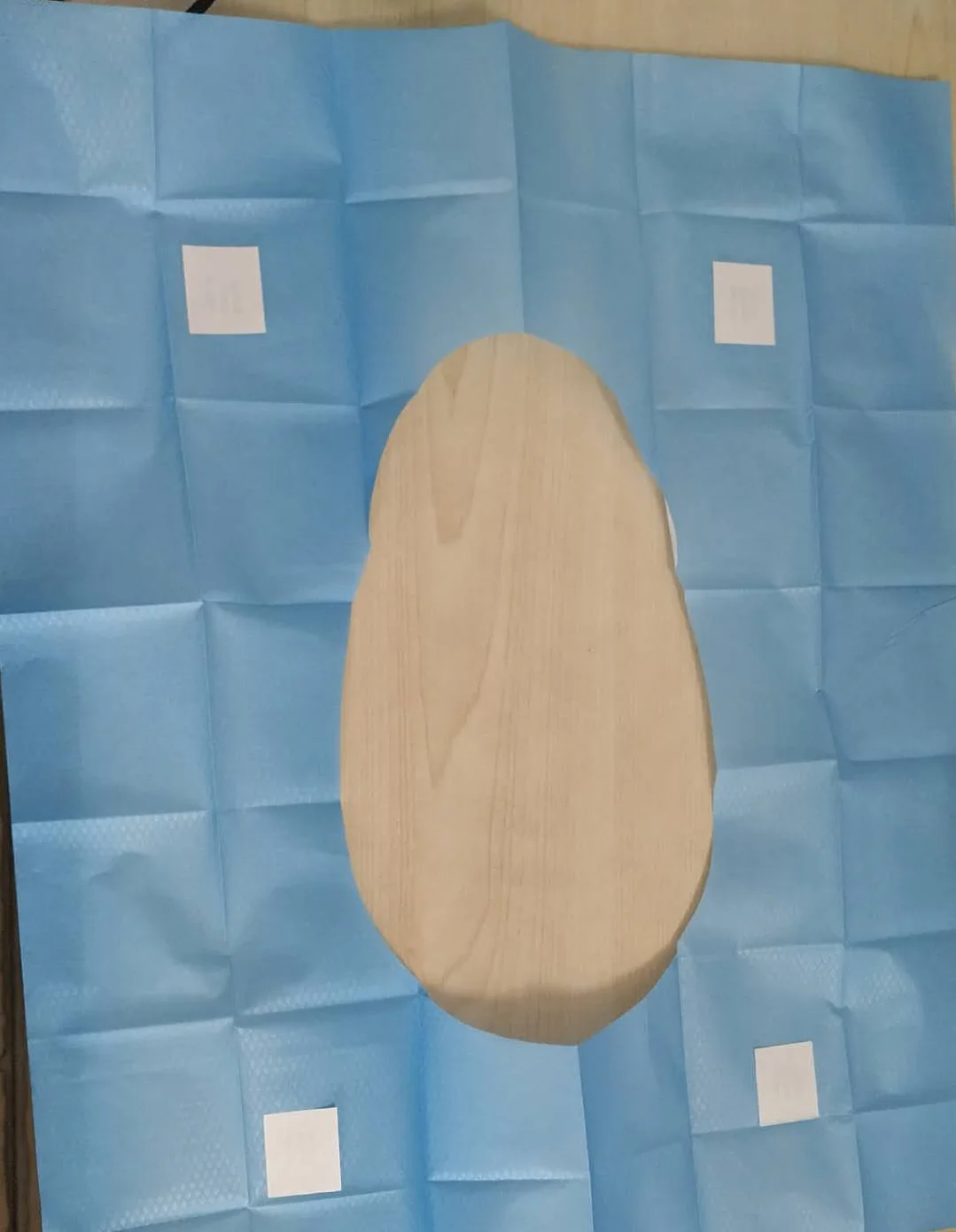 low price manufacture commercial adhesive travel toilet seat cover disposable paper waterproof commercial