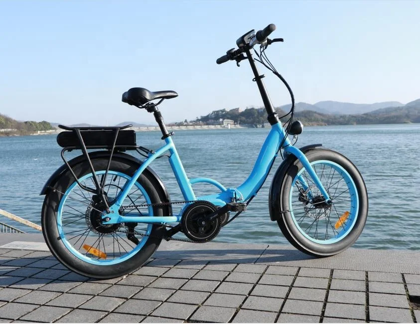 20inch Belt drive Electric Bike Bafang 48v 500w mid drive Electric Bicycle Folding EBike