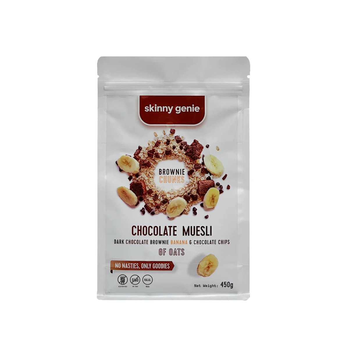 Vegan, Gluten-Free Chocolate Muesli: 450g of High-Quality, Healthy Breakfast Cereal, Made In UAE
