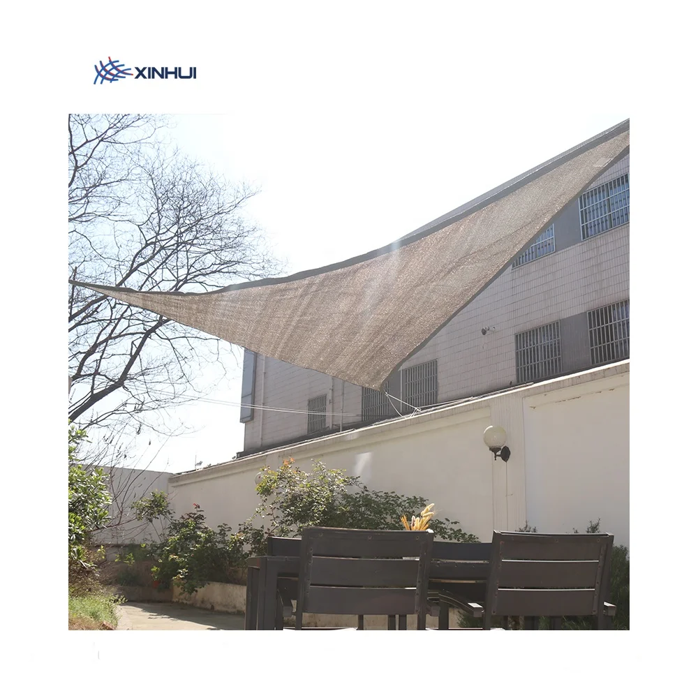 Agricultural Sun Shade Net 100 Raw HDPE Customized Gsm Sail Color