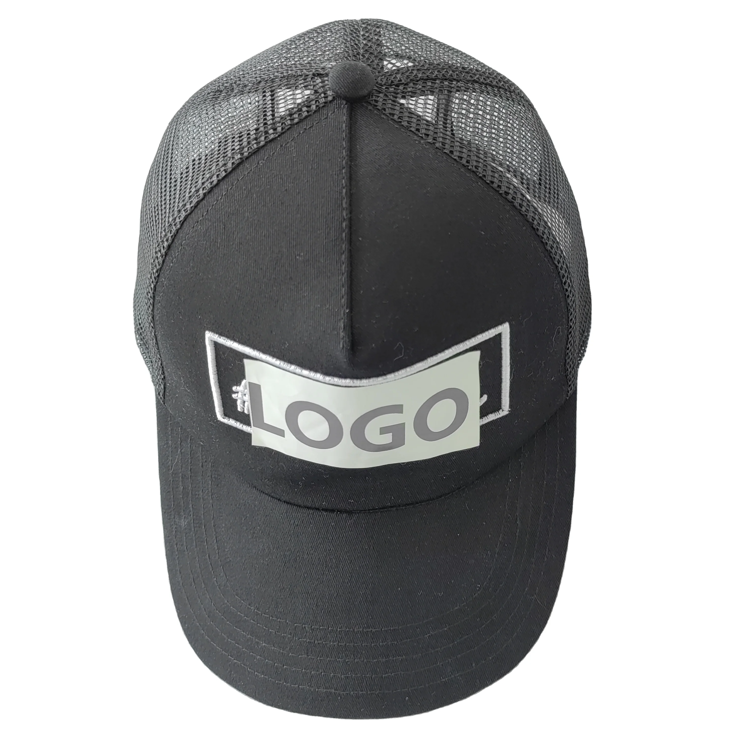 Wholesale custom baseball hat mesh cloth breathable embroidery baseball hat summer baseball hat