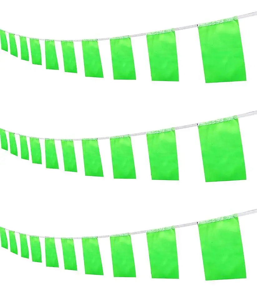 Waterproof Factory Wholesale Bar Festival Decoration PVC Colorful Bunting Triangle String Flag,triangle bunting flag