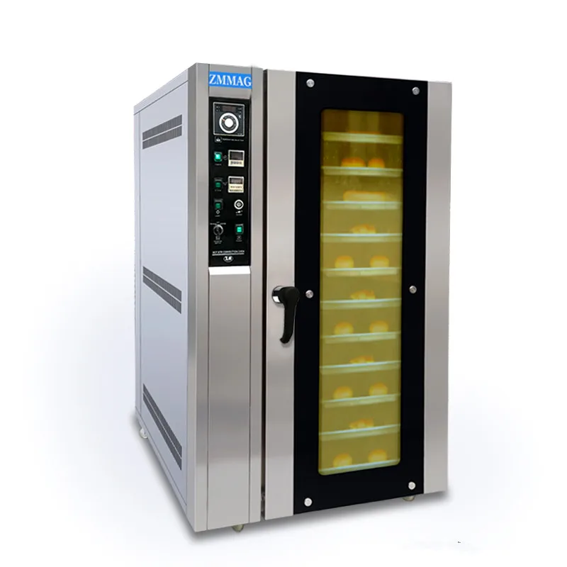Zmmag pizza pita bread baking machine bread bakery oven 12 trays electric baking convection oven
