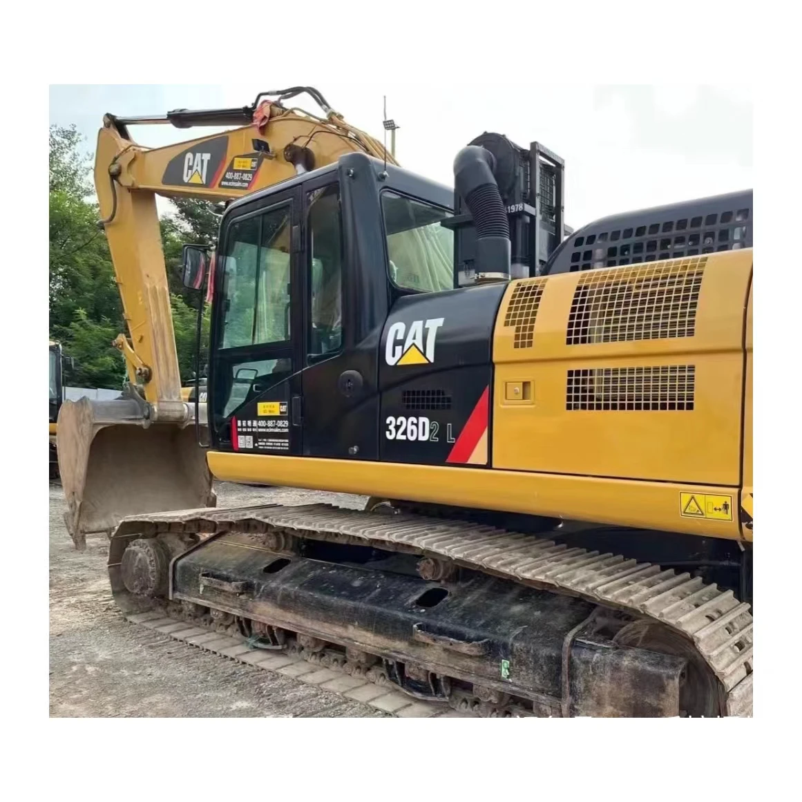 Продажа подержанной гусеничной строительной техники CAT326D 26ton б/у Cat326D гусеничный экскаватор