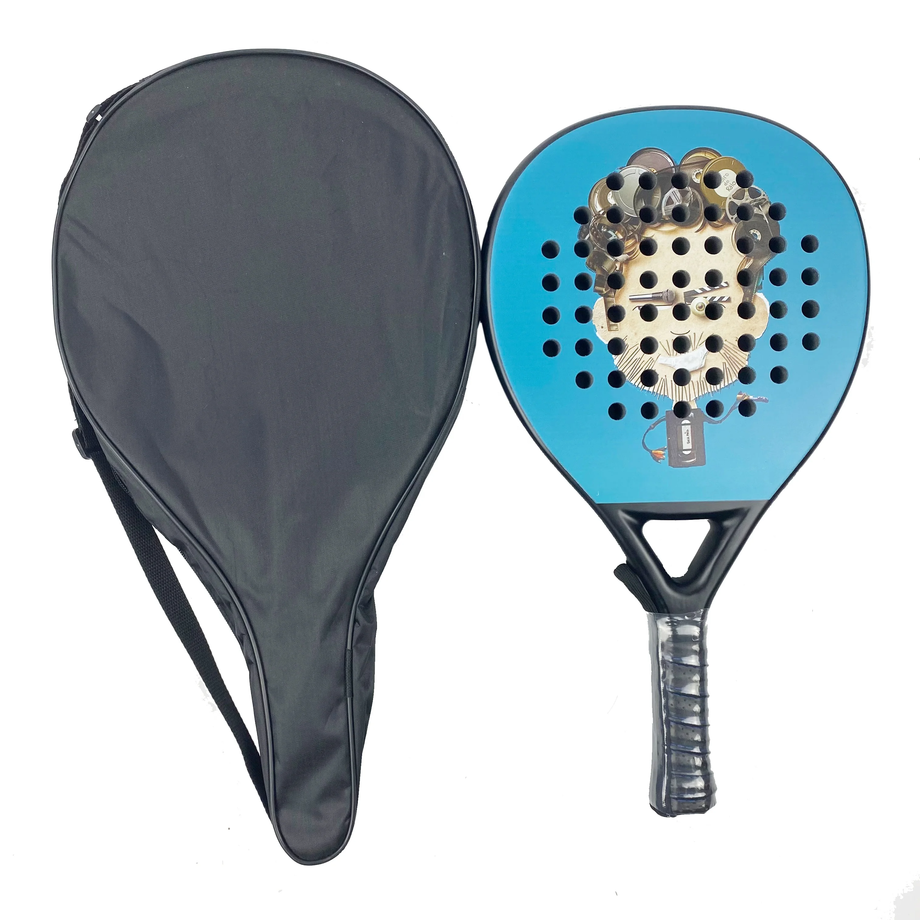 China Manufacturer Padelracket Racket 18k Carbon Padel Eva