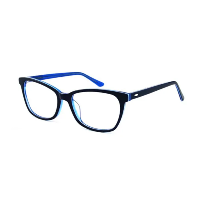 New Fashion Vintage Man Square Acetate Optical Frames Spectacle Frames Anti Radiation Eyeglass