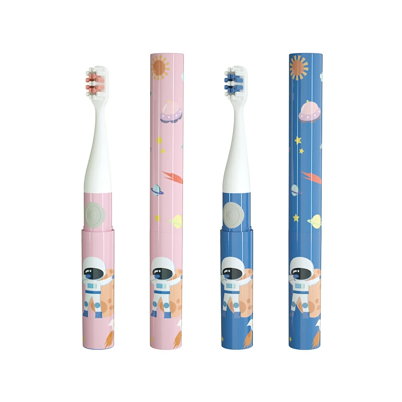 Manufacturer IPX7 Waterproof Oral Ultra Soft Chargeable Battery Portable Home Kids Baby Electric Tooth Brush for Children