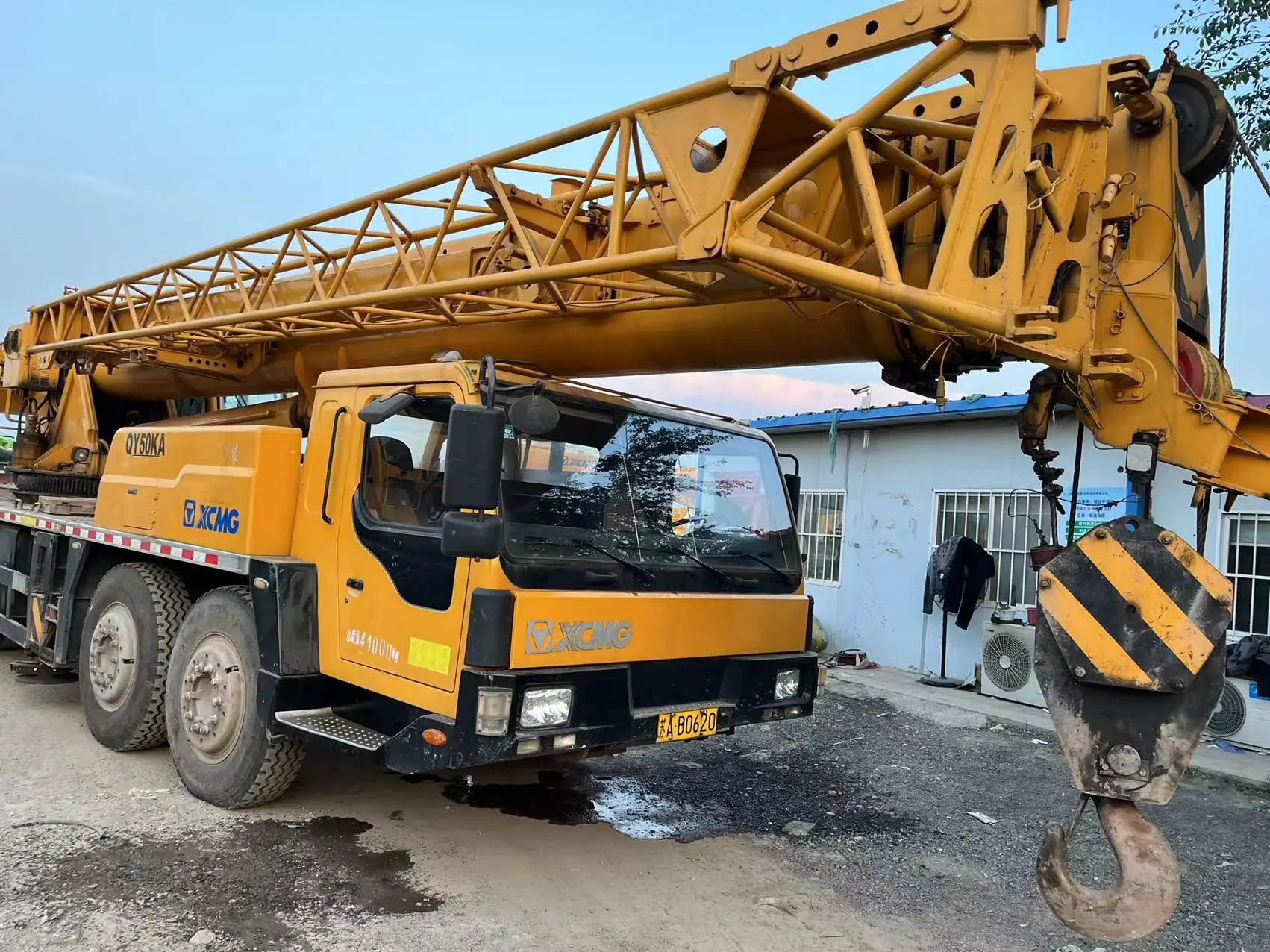 Используемый хорошее качество хорошая цена XCMG 50ton QY50KA