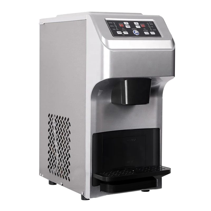 Ice Maker 35kg Countertop Water Dispensers Automatic Bullet Nugget Ice Block Making Machines For Business Commercial Home