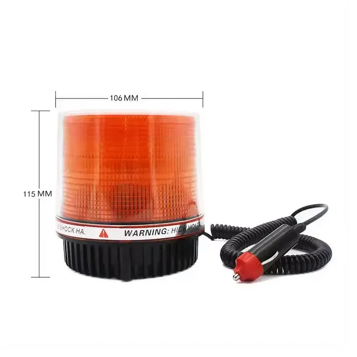 High light ceiling round 24-volt led truck lights school bus warning lights