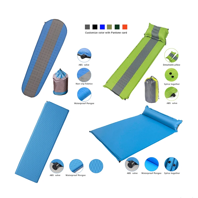 Туристический Самонадувающийся спальный коврик, Самонадувающийся спальный коврик для кемпинга