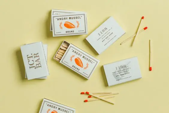 High Quality Black Stick Custom small Box Safety Matches For Candle