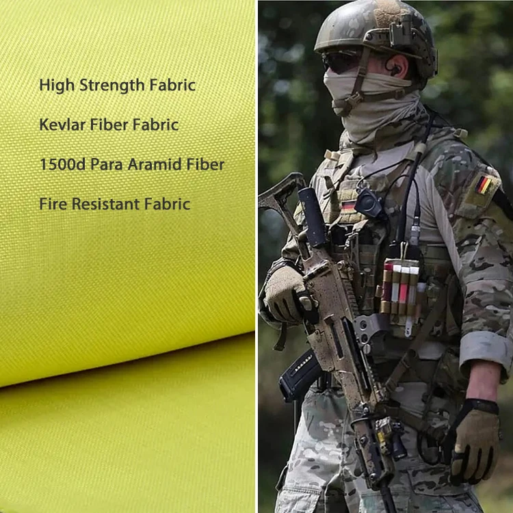 Anti Cut Puncture Bite Spun Aramid Thread Para-aramid Fire Retardant Thread 1500D 220g