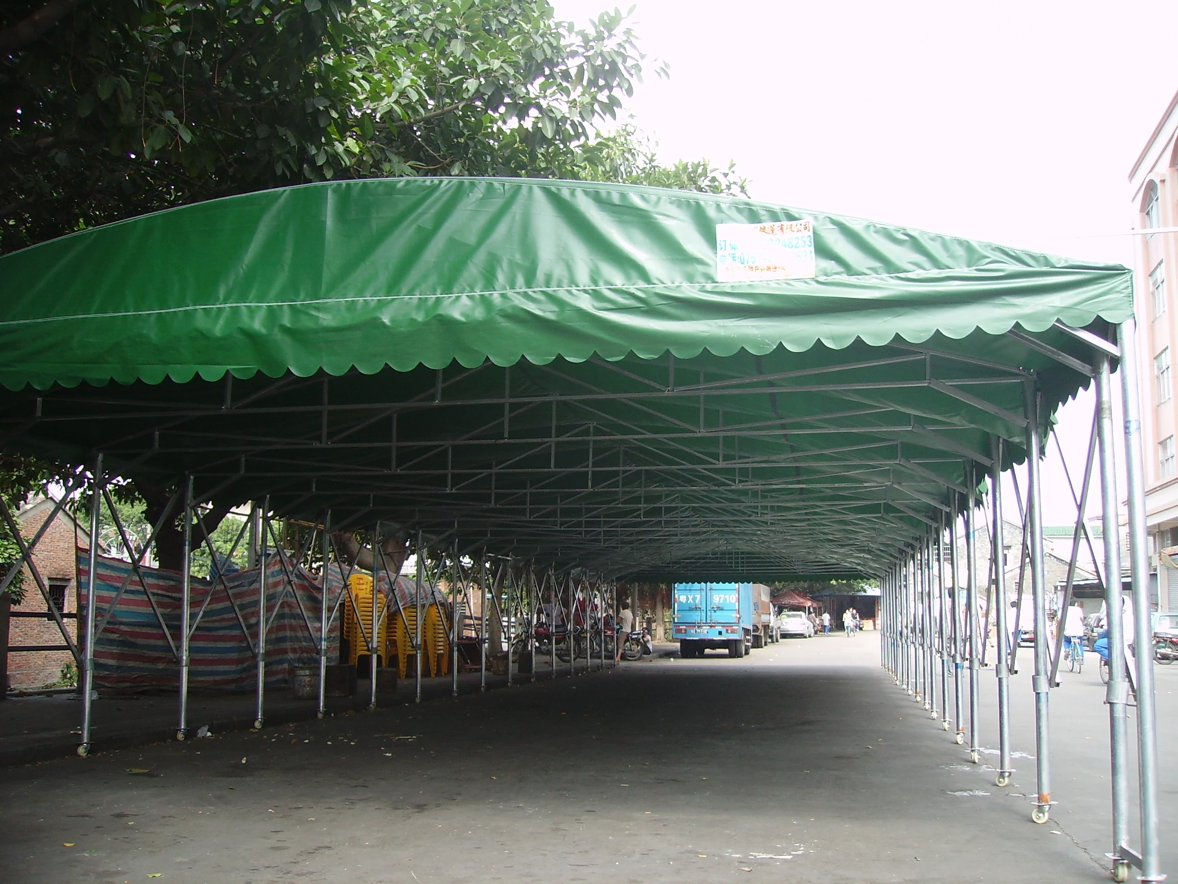 chinese good quality durable large tent storage tent canvas