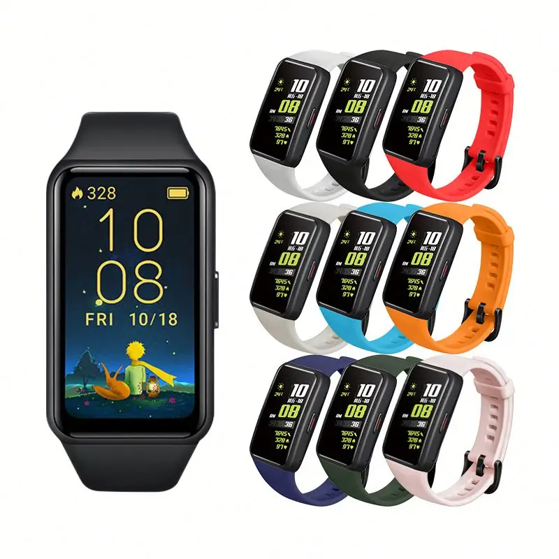 New Model Replacement Silicone Watchbands for Huawei Honor Band 6 strap