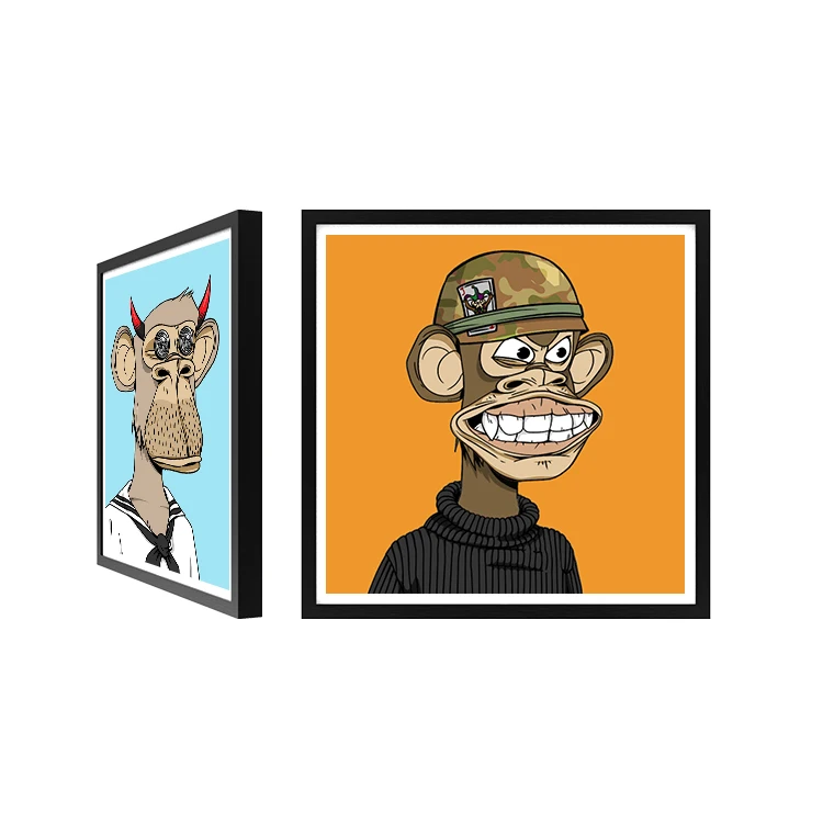 Дешевая цифровая видеоигра на базе android художественная рамка от производителя экран nft дисплея для