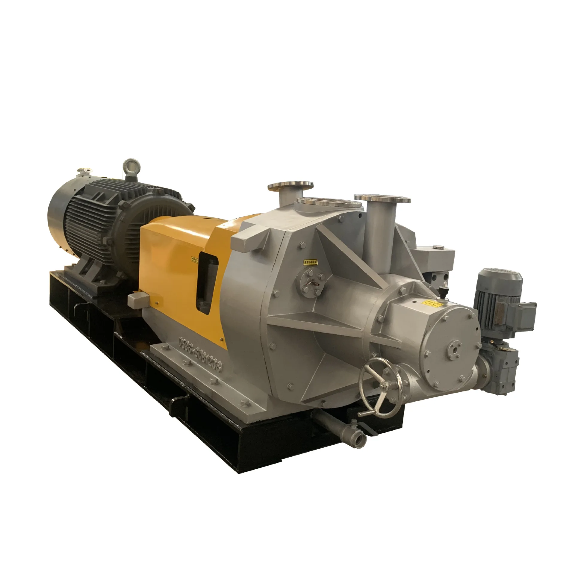 High consistency refiner double disc pulp refiner for paper pulp mill