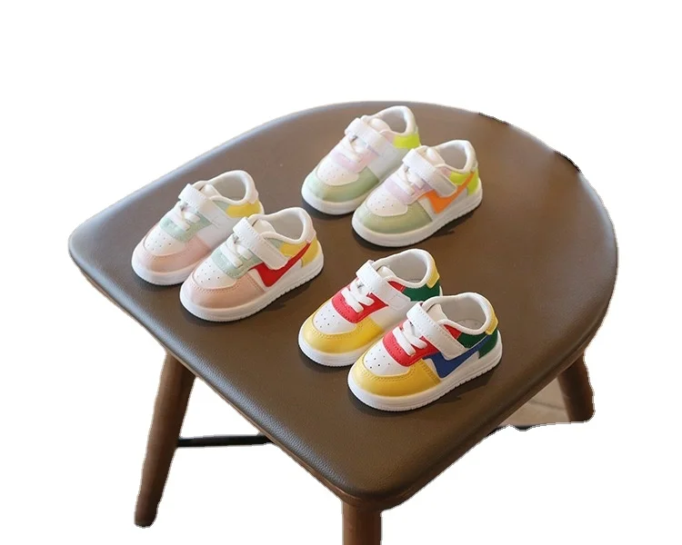 Baby Shoes Toddler Girls Boys Sports Shoes For Children Girls Baby Leather Flats Kids Sneakers Fashion Casual Infant Soft Shoes