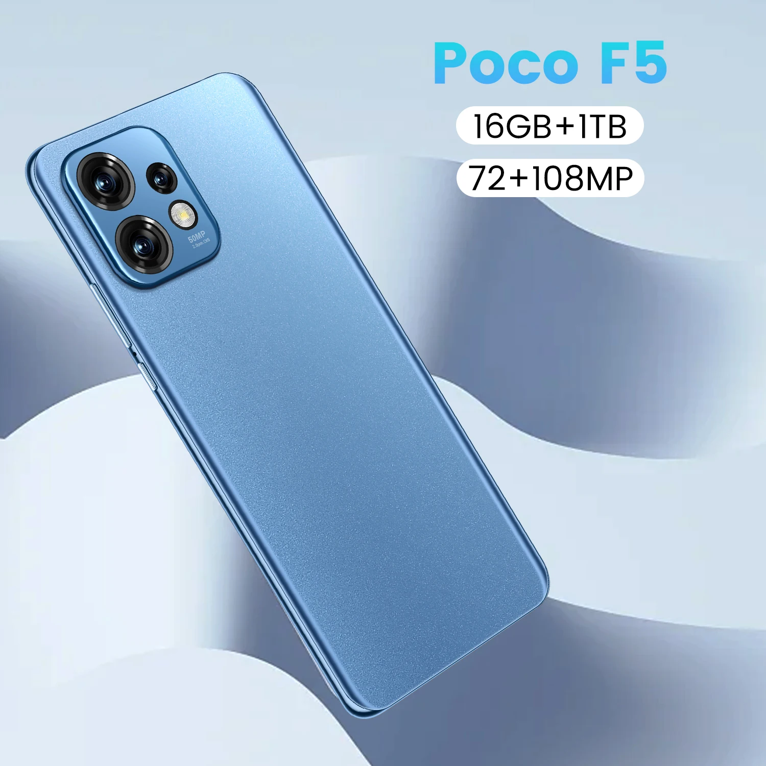 Новейший смартфон POCO F5 5G NFC Snapdragon 7+ Gen 2 Octa Core 120Hz AMOLED DotDisplay 64MP Triple Camera with OIS 67W charge