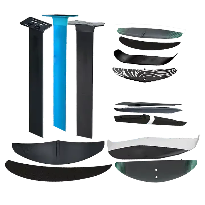 Factory custom fones naishs norths slingshots takumas gongs carbon fiber wingfoiling hydrofoil surfing foil wing
